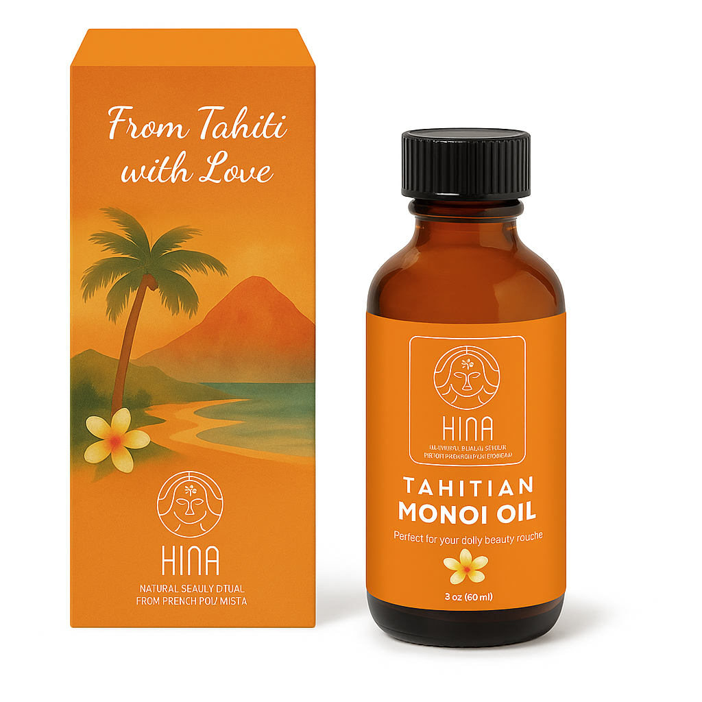 HINA - Tahitian Monoï Oil (2 fl oz)