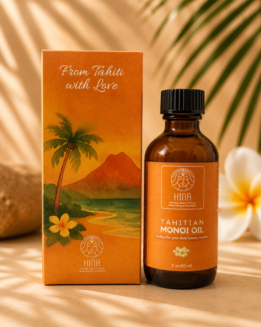 HINA - Tahitian Monoï Oil (2 fl oz)